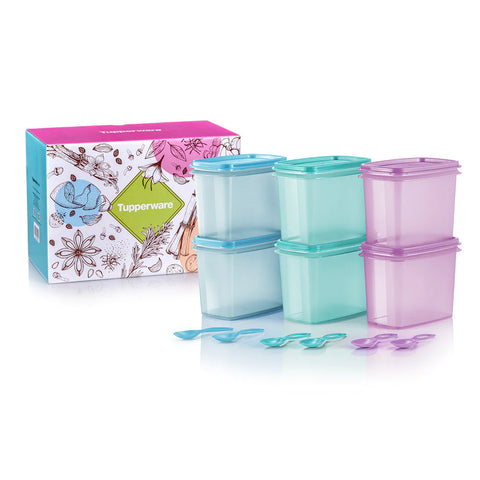 Shelf Savers with Spoon (6) 840ml | Tupperware Singapore