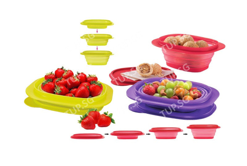 Go Flex Rectangular 850ml | Tupperware Singapore