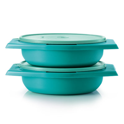 Tupperware Joy Keeper Round Server (2) 1.8L