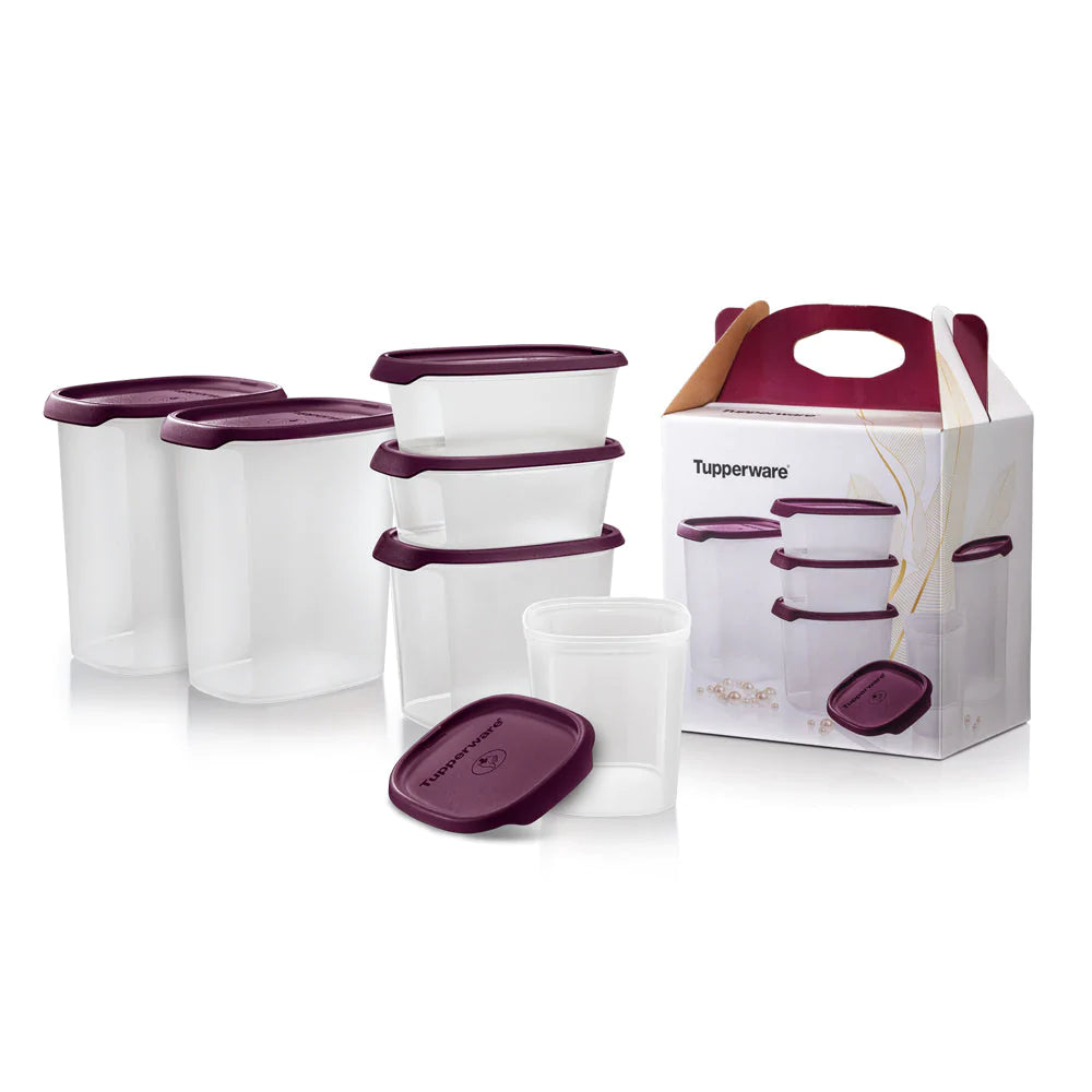 One Touch Fresh Set - Gorgeous Red Set | Tupperware Singapore