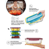 Tupperware PremiaGlass Rectangular 1L | Tupperware Singapore