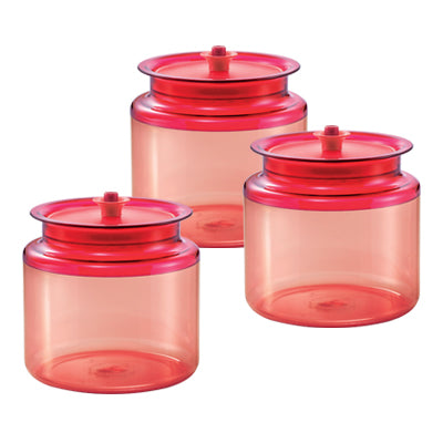 11138145 Tupperware Royal Red Counterparts (3) 900ml