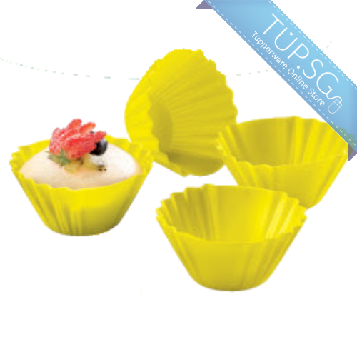 Silicone Cupcake Mould (Set of 4)