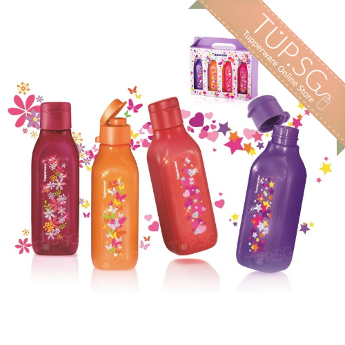 Tupperware Singapore | Sparkle Square Eco Bottle (4) 500ml